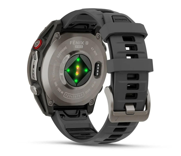 GARMIN Fenix 8 Pro AMOLED 47mm Sapphire Tytanowy (010-03198-11) - 1361561 - zdjęcie 4
